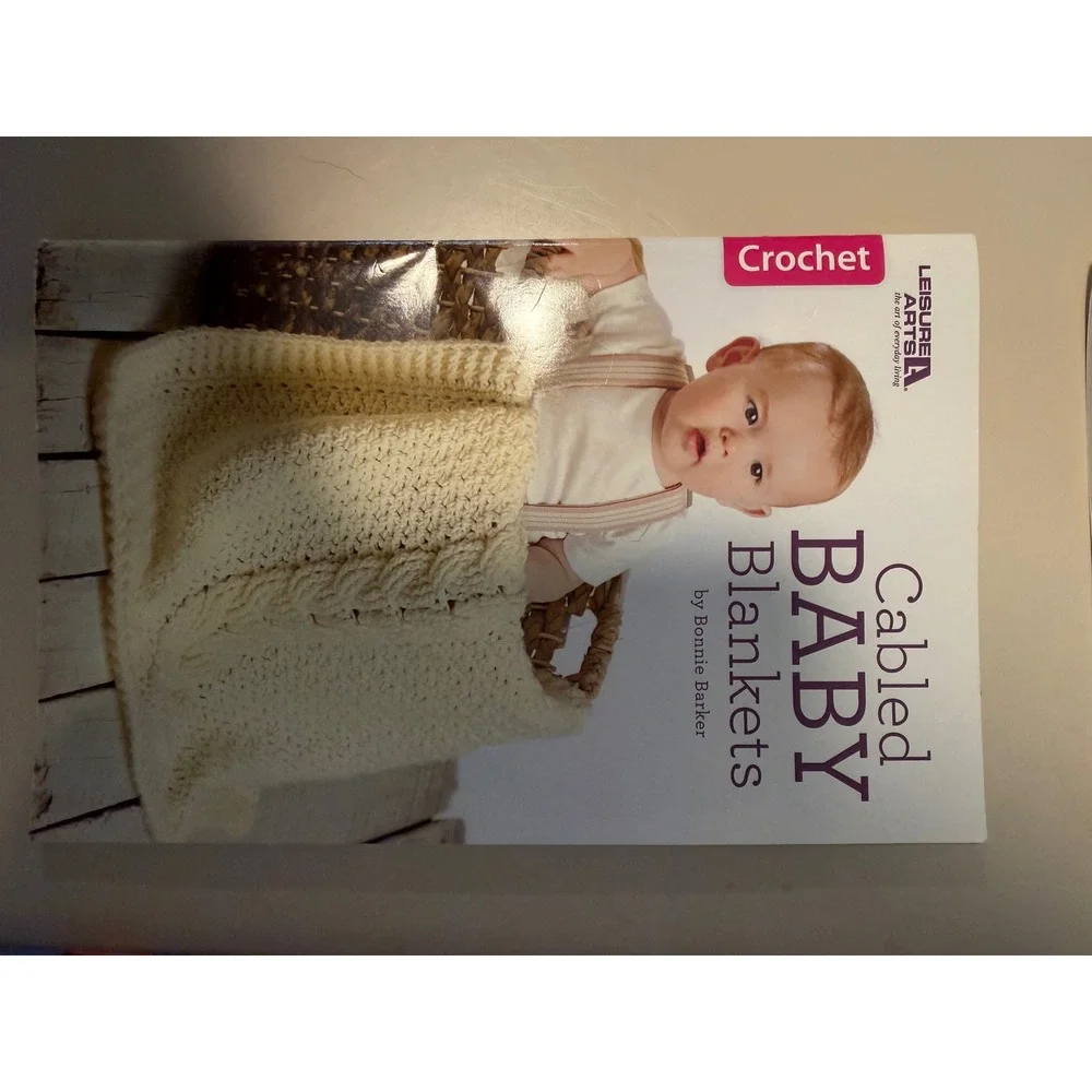 Crochet & Knitting Pattern Book Lot 100 Hats Baby Toddler Blankets Boot Cuffs